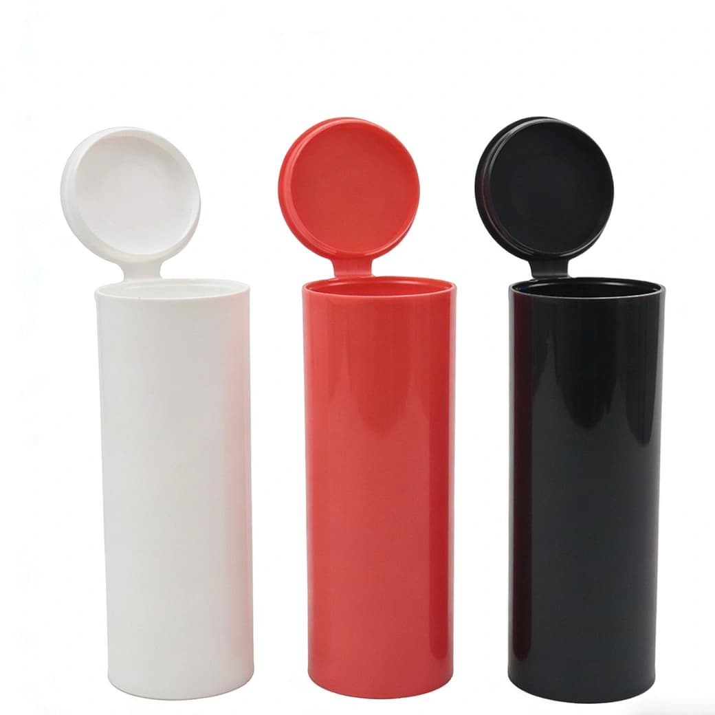 40*105mm Pop Top Tube - White