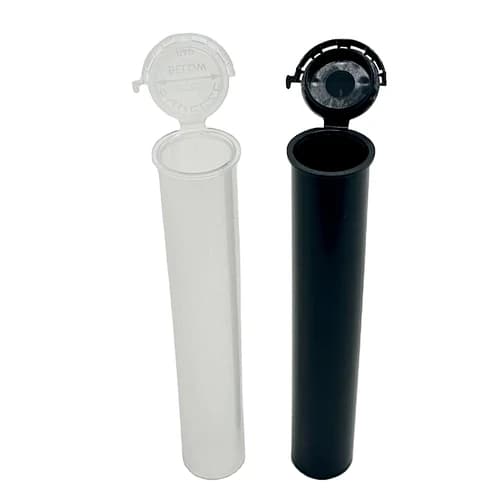 25*80mm Plastic Tube - Orange